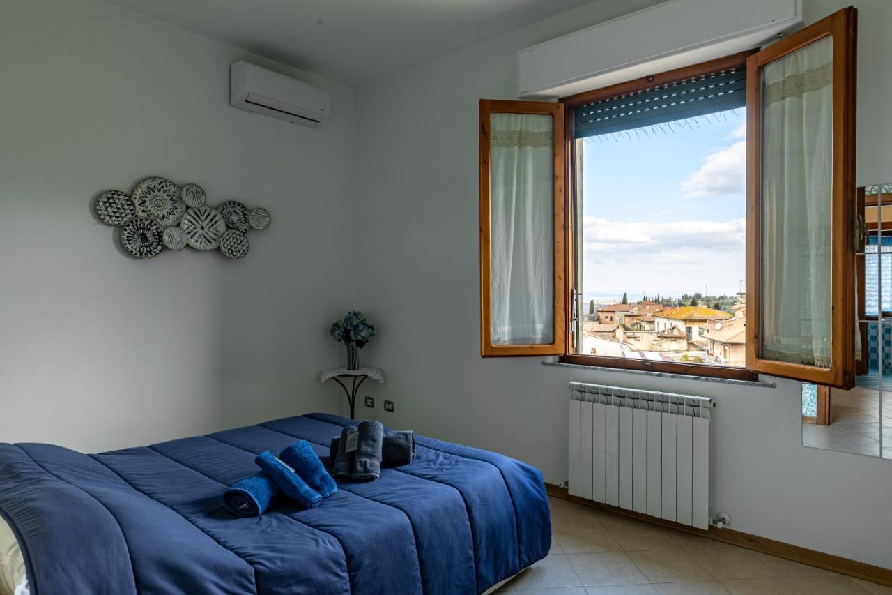 Il Trabucco E La Terrazza Della Val D' Orcia Lägenhet San Quirico dʼOrcia Exteriör bild